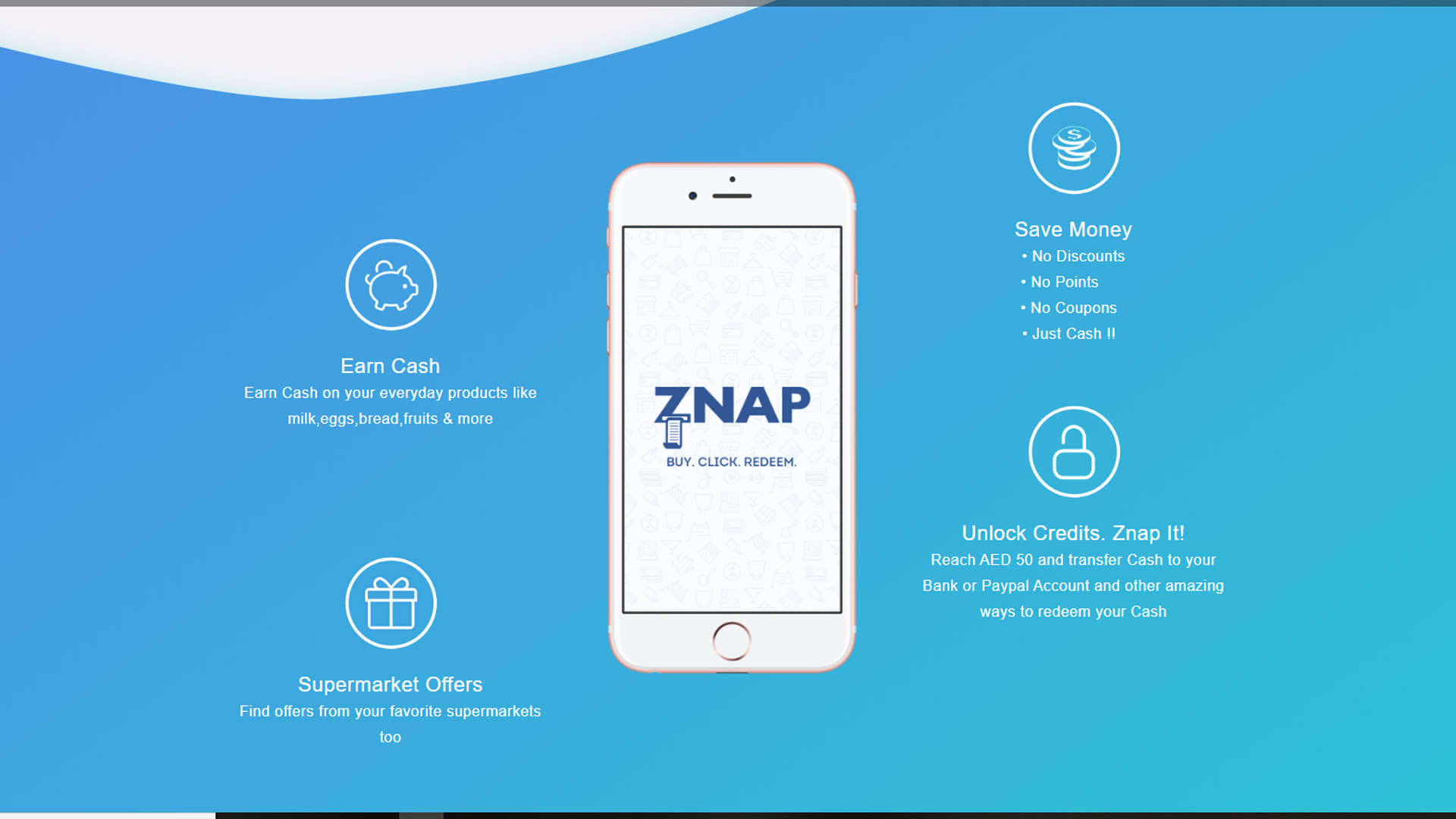 Znap Grocery Cash Back App