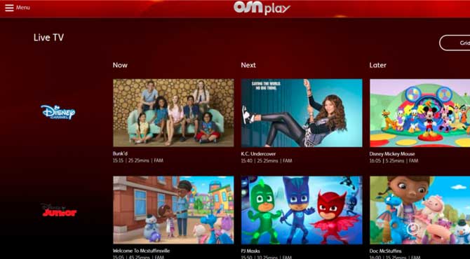 OSN Streaming
