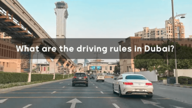 What are the driving rules in Dubai