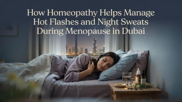 How Homeopathy Clinics in Dubai Help Women Manage Menopause